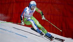 Štuhecová vyhrála v Cortině poprvé superobří slalom SP, favoritka Gutová spadla