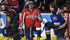 Dovednostní soute NHL All Star Game 2017: ruská dvojice Alex Ovekin a...