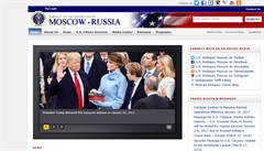 Web amerického velvyslanectví v Rusku