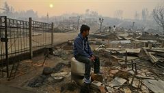Apokalypsa. V Chile zuří největší požáry v historii, mají už 10 obětí. Hasí i americký Supertanker