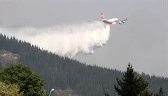 K haení byl nasazen také americký Boeing 747