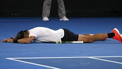 Nadal práv postoupil do finále Australian Open.