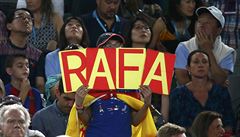 Fanynka Rafaela Nadala.