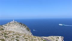Maják na poloostriv Formentor - nejsevernjí bod Mallorky