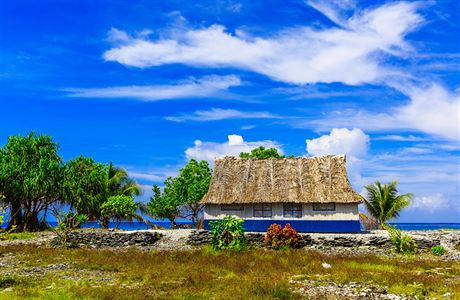 Tichomoský ostrov Kiribati