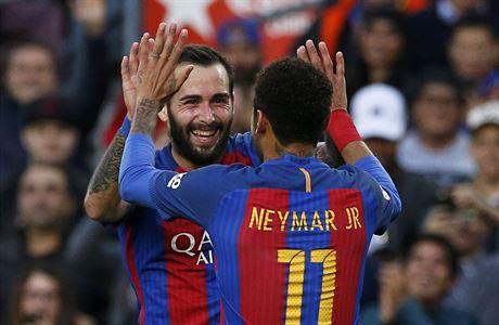 Barcelonsk radost (zdy Neymar).