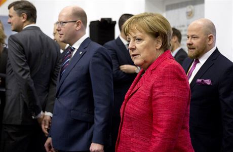 Nmecká kancléka Angela Merkelová na summitu na Malt.