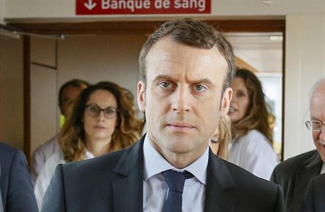 éf francouzského politického hnutí En Marche Emmanuel Macron.