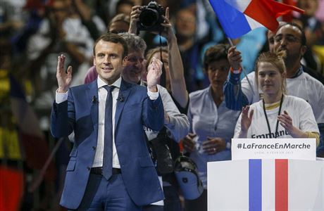 Emmanuel Macron navštívil v rámci své kampaně Lyon.