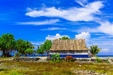 Tichomoský ostrov Kiribati