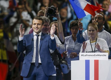 Emmanuel Macron navtívil v rámci své kampan Lyon.