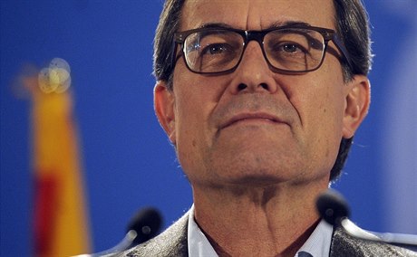 Katalánský expremiér Artur Mas.