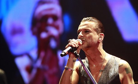 Z koncertu Depeche Mode v  Praze.