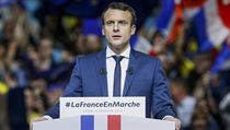 Kandidt na francouzskho prezidenta Emmanuel Macron.