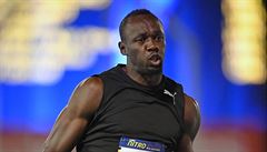 Jamajan Usain Bolt v Melbourne.