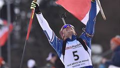 Mistrovství Evropy junior v biatlonu 5. února v Novém Mst na Morav, stíhací...