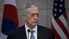 Šéf Pentagonu Mattis: Jaderný útok KLDR by vedl k účinné a drtivé odvetě