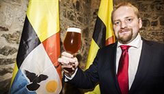 Liberland m sv druh pivo. Patnctistupov Liberbeer vytvoil sldek z Krunch hor