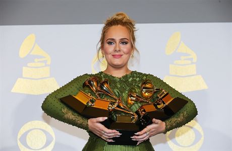 Grammy 2017. Zpvaka Adele