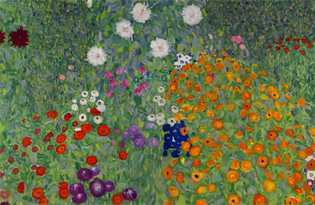 Gustav Klimt - Blumengarten.