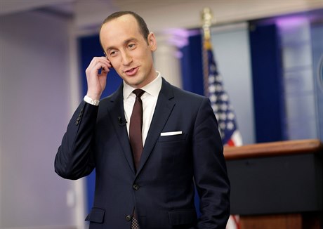 Poradce amerického prezidenta Stephen Miller.