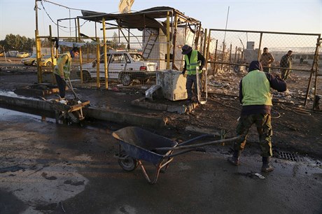 Výbuch v Bagdádu (ilustraní foto).
