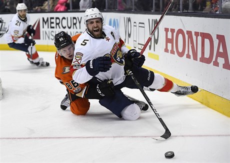 Florida si pipsala výhru, kdy zdolala Anaheim 4:1.