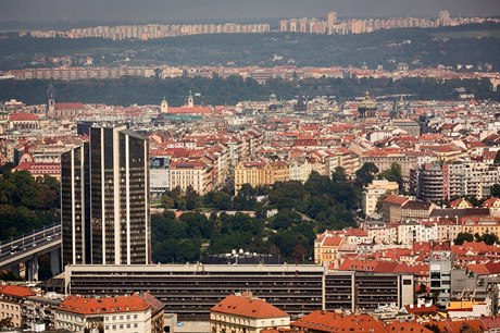 Panorama Prahy. Ilustraní foto.