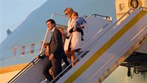 Do Palm Beach přiletěla i Trumpova dcera Ivanka s manželem.