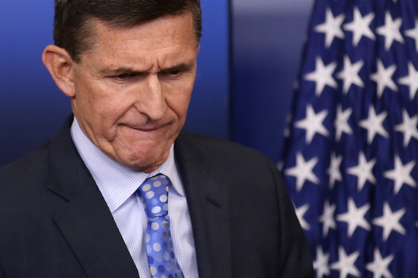 T�íhv�zdi�kový generál ve výslu�b� Michael Flynn.