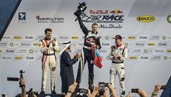 Martin onka slaví historický triumf v závod Red Bull Air Race.