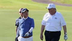 Golf na Florid s japonským premiérem
