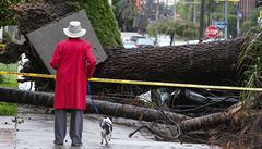 Jiní Kalifornii zasáhla silná boue.