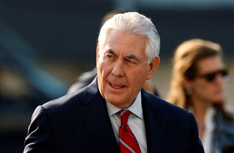 Ministr zahranií USA Rex Tillerson.