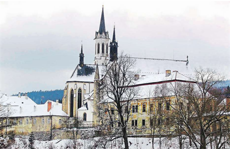 Cisterciácký klášter ve Vyšším Brodě je významnou památkou církevní gotické...