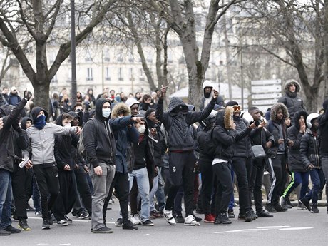 Prbh celého protestu.