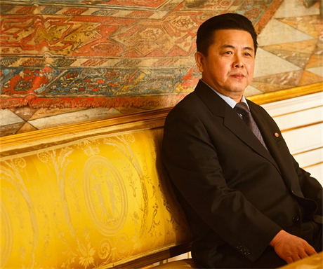 Kim Pchjong-il, severokorejský velvyslanec v Česku.