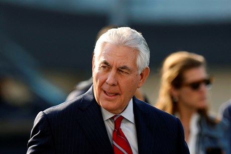 Ministr zahranií USA Rex Tillerson.