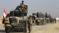 Irácké protiteroristické jednotky zahájily útok na vojenský komplex Ghazlání v...