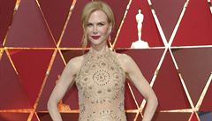 Nicole Kidmanová na pedávání Oscar.