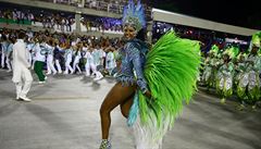Karneval v Riu de Janeiru se slaví kadý rok na pelomu února a bezna.