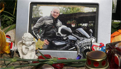 Roman Jedlika miloval motorky.