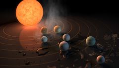 Na planetch u TRAPPIST-1 me bt vc kapaln vody ne na Zemi