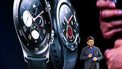 éf Huawei, Richard Jü, pedstavil i chytré hodinky, nazvané the Watch 2.