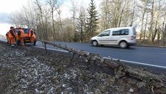 Kvli silnému vtru zasahovali hasii v Karlovarském kraji v noci na 24. února...
