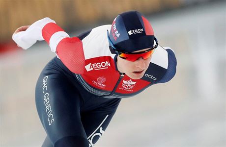 Martina Sáblíková na vícebojaském ampionátu v Hamaru.