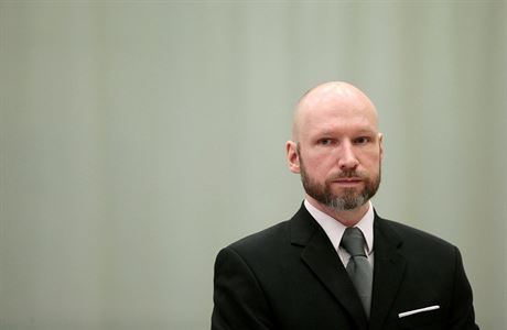 Anders Behring Breivik bhem odvolacího slyení