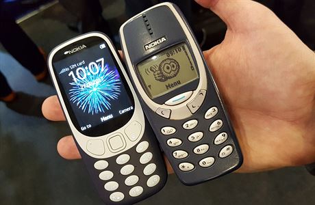 Nokia se na veletrhu MWC vrátila s novodobým provedením legendárního modelu 3310