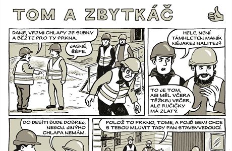 Komiks ukazujc na problematiku alkoholu na pracoviti si nechala vytvoit...