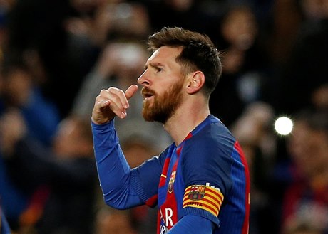 Celta Vigo vs. Barcelona (spokojený Leo Messi).